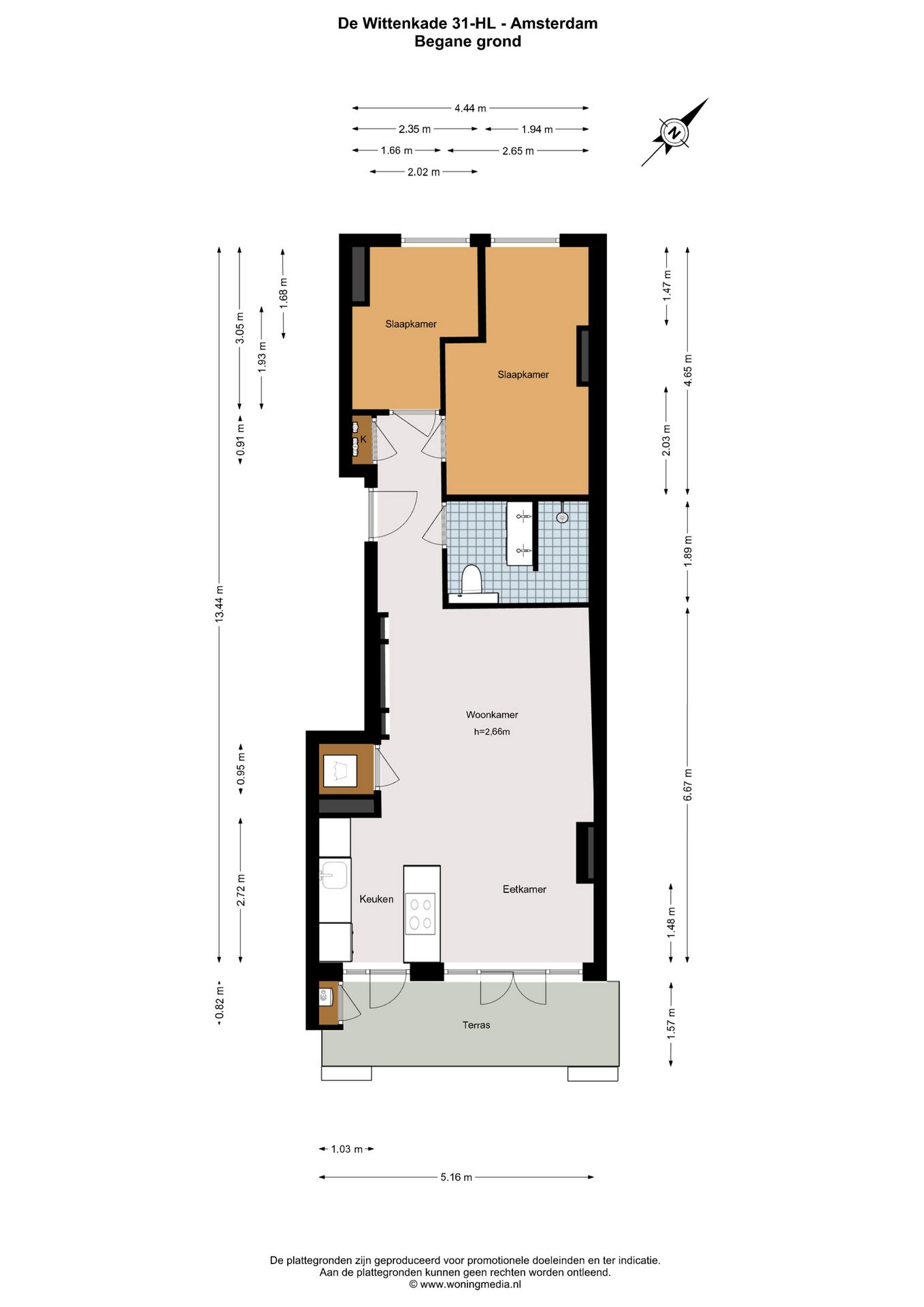 Foto 25 van De Wittenkade 31-HL