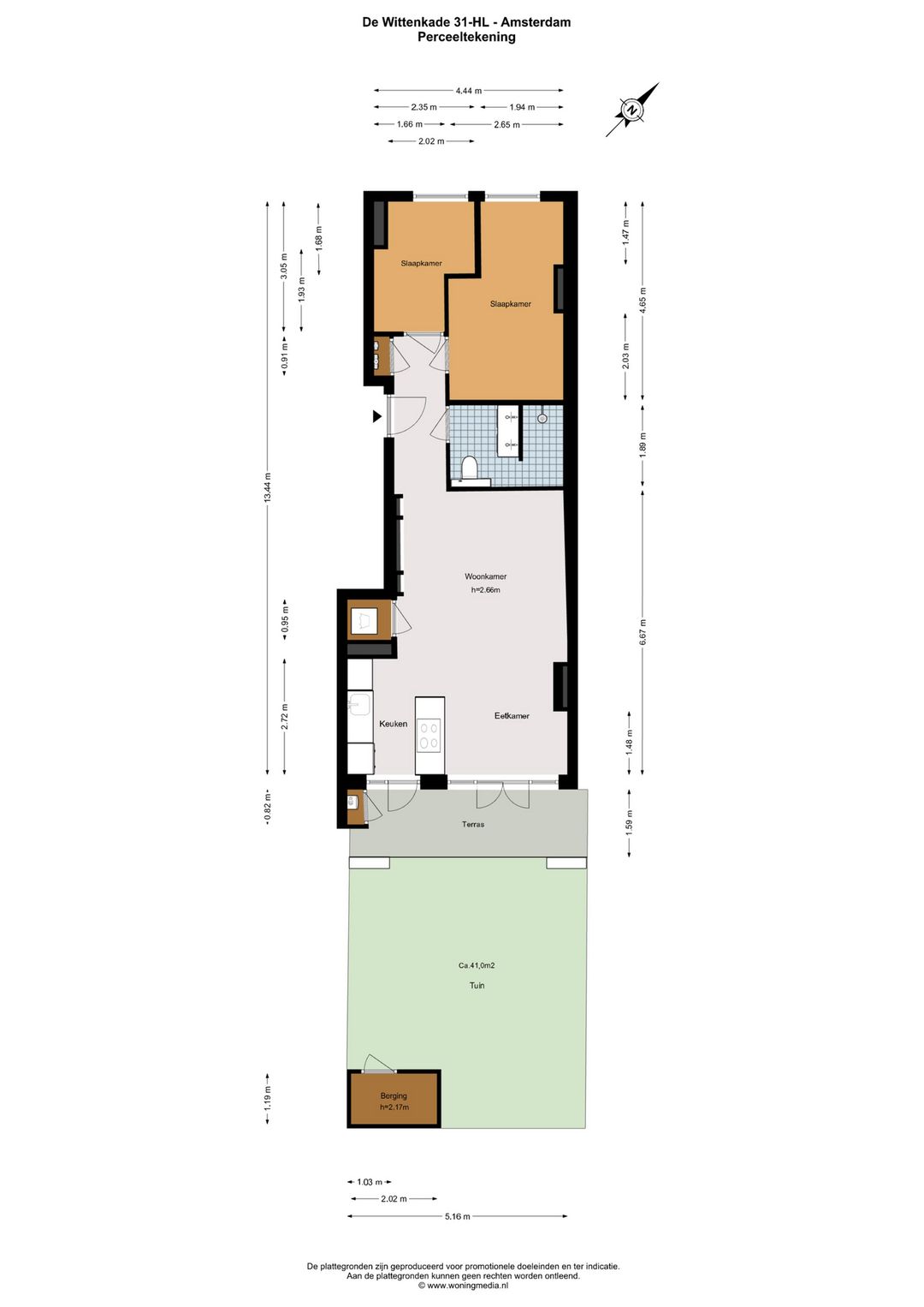 Foto 31 van De Wittenkade 31-HL