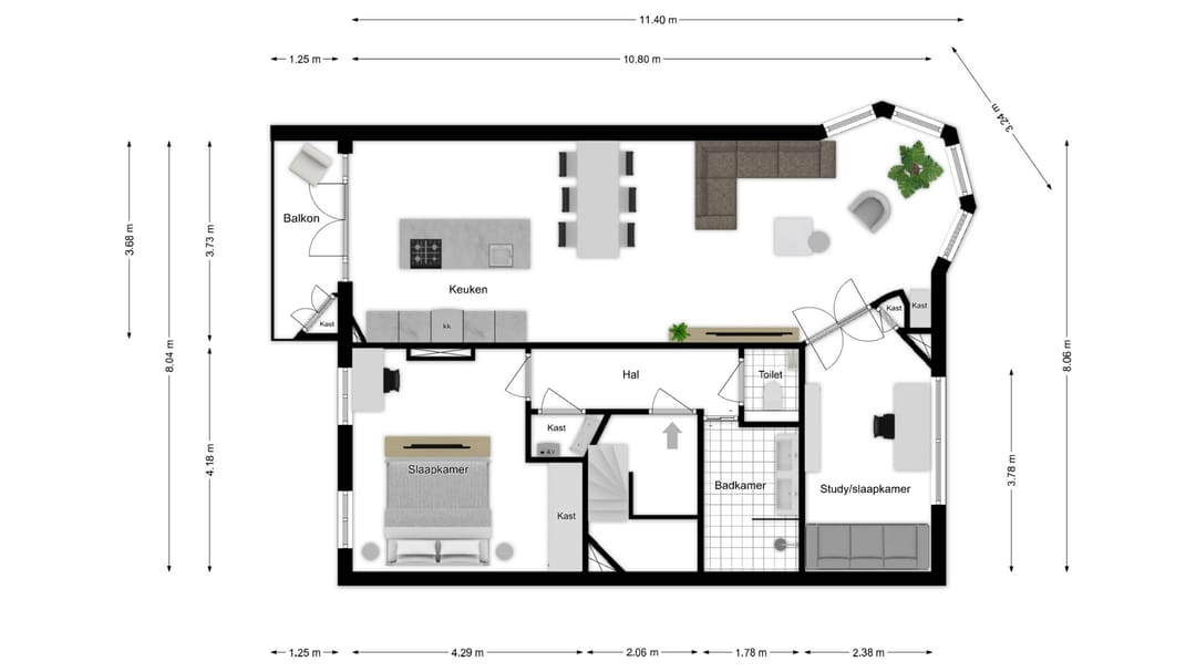 Foto 28 van Cornelis Krusemanstraat 23-2