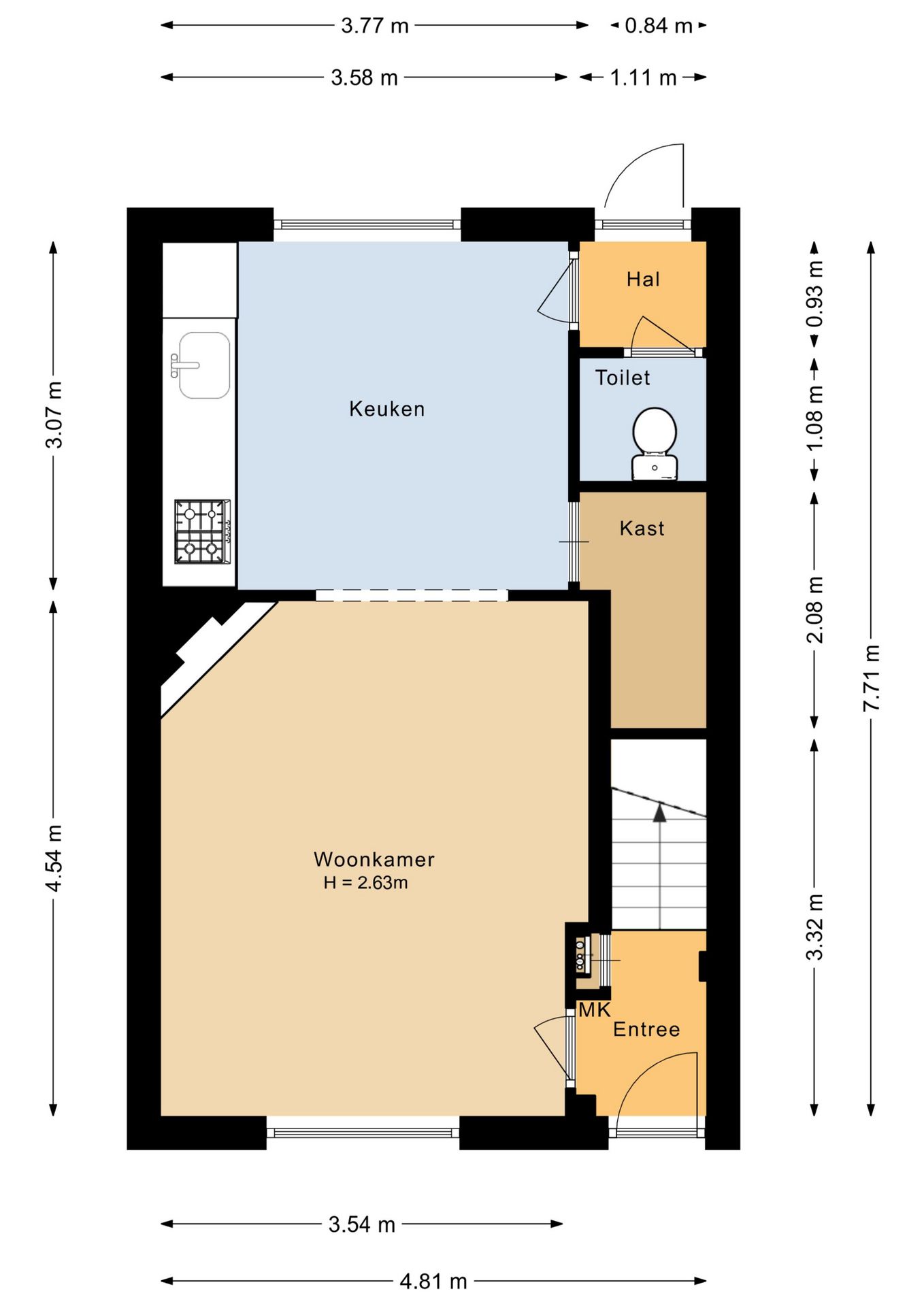 Foto 24 van Zwanebloemstraat 10