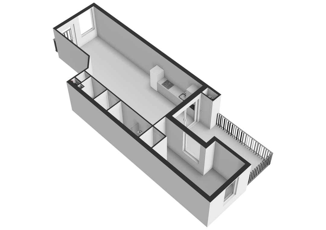 Sunny Oud-West apartment with spacious terrace near Vondelpark — 26