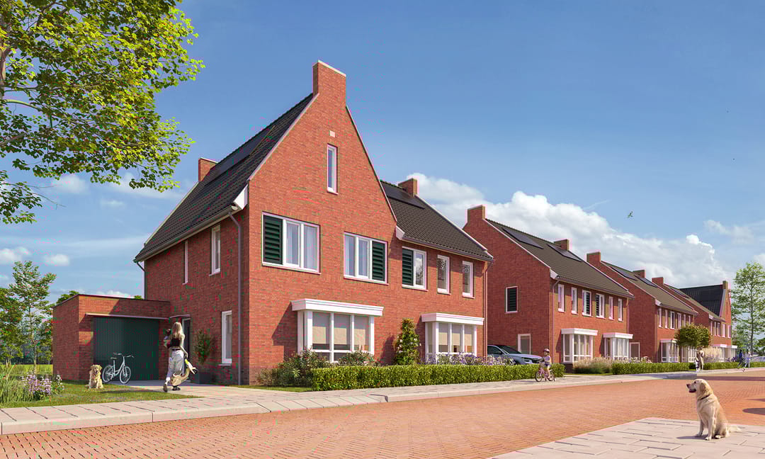 Foto 1 van Twee-onder-eenkapwoning (Bouwnr. 88)