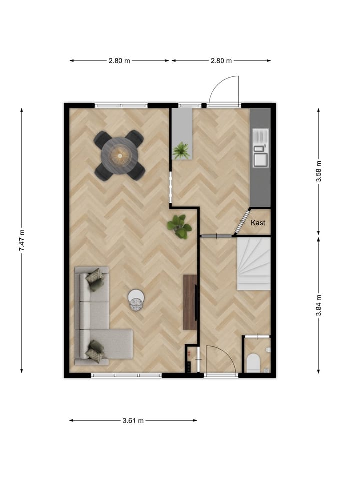 Foto 7 van Wilgenstraat 23