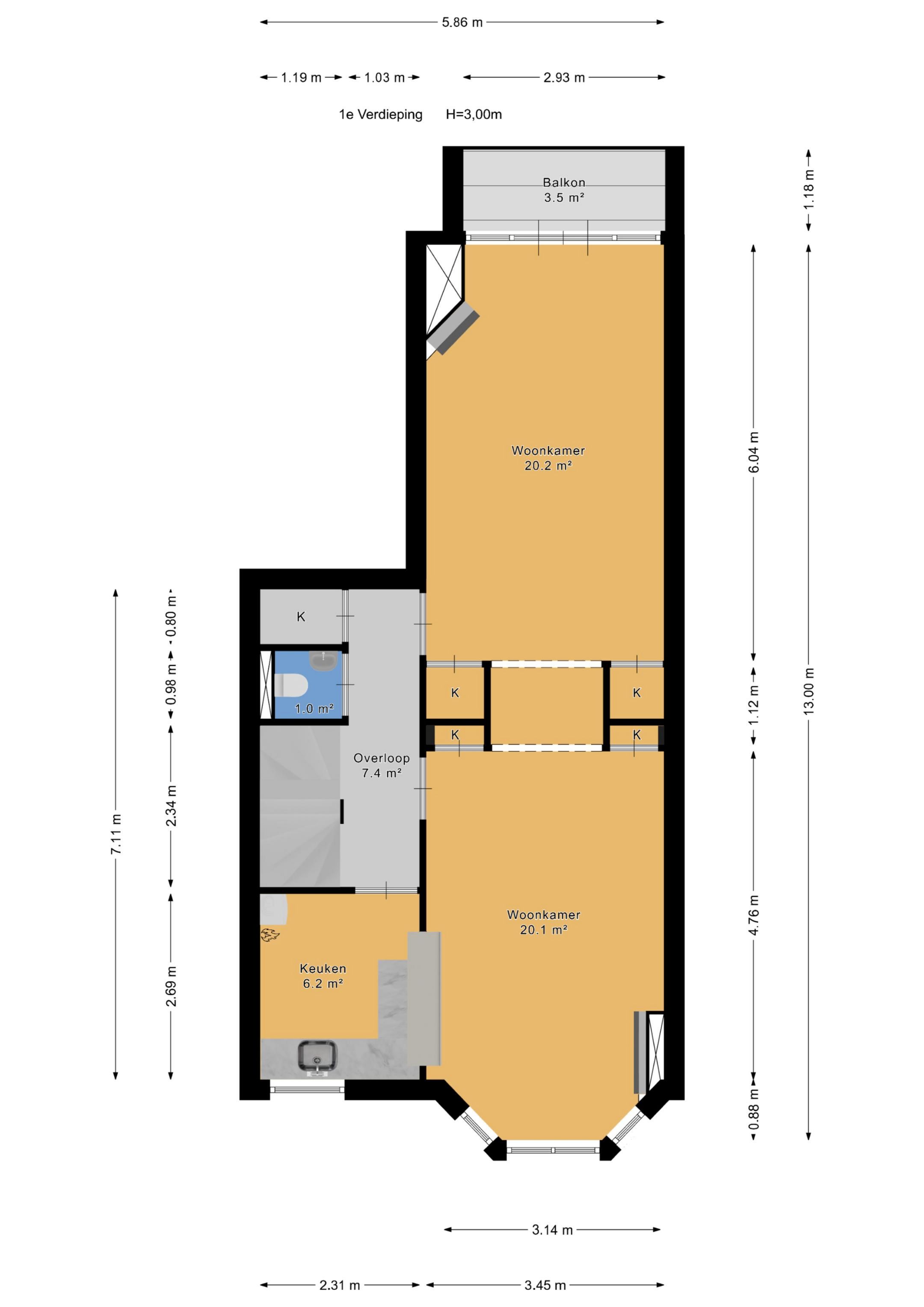Foto 27 van Van Diepenburchstraat 54