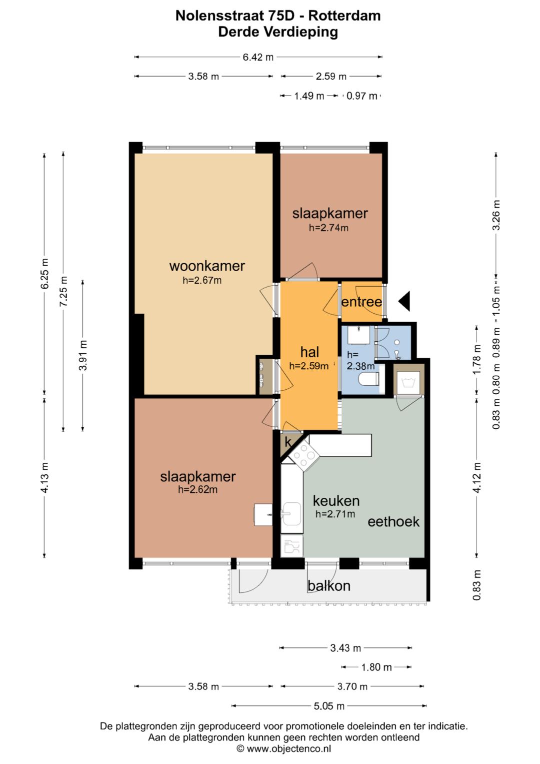 Foto 35 van Nolensstraat 75-D