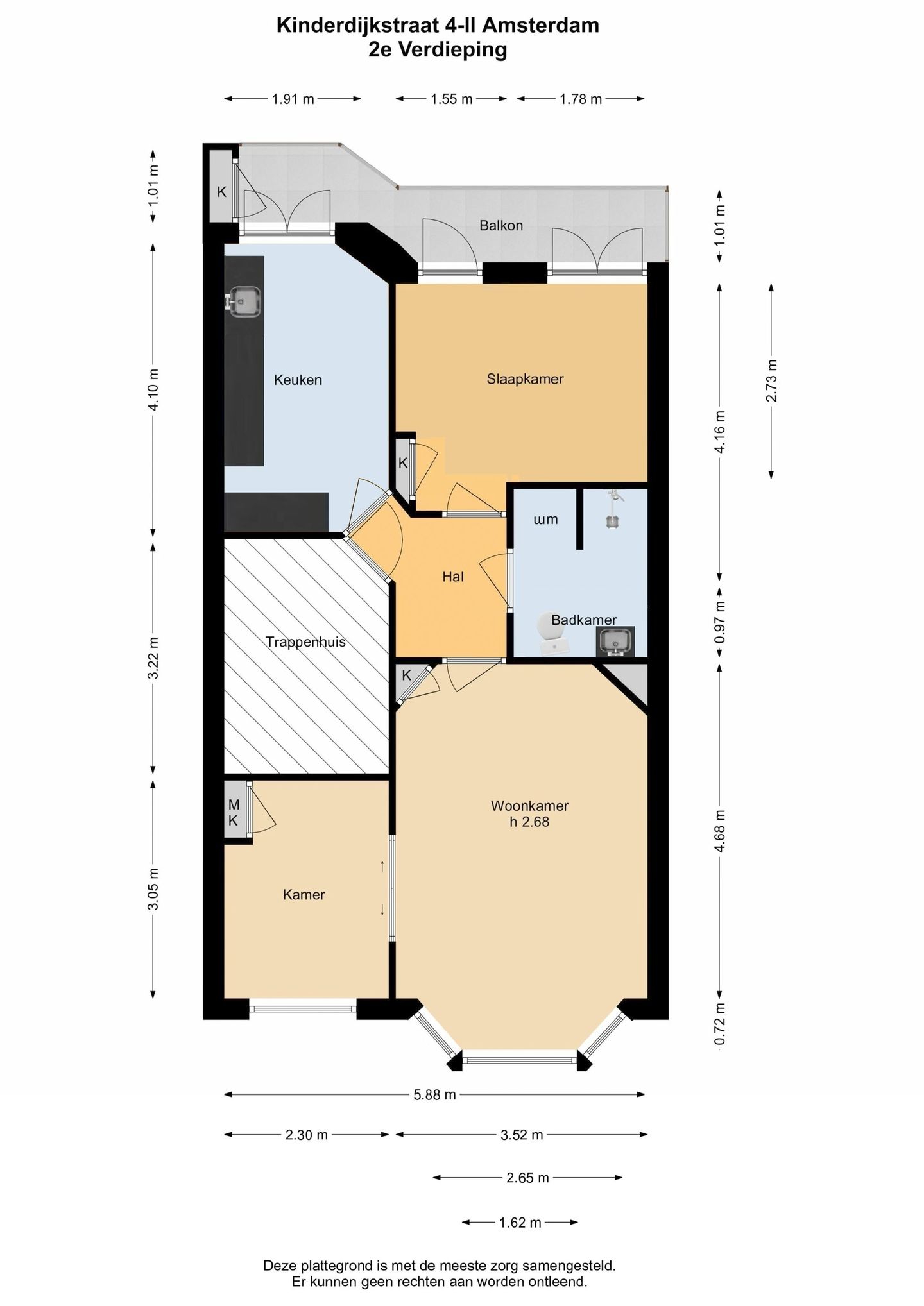 Foto 14 van Kinderdijkstraat 4-2