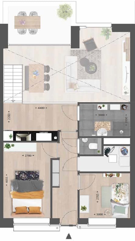 Foto 14 van Wilde rucolavliet 1