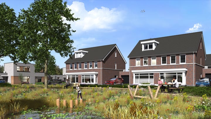 Foto 3 van Tweekappers Type 2 (Bouwnr. 9)