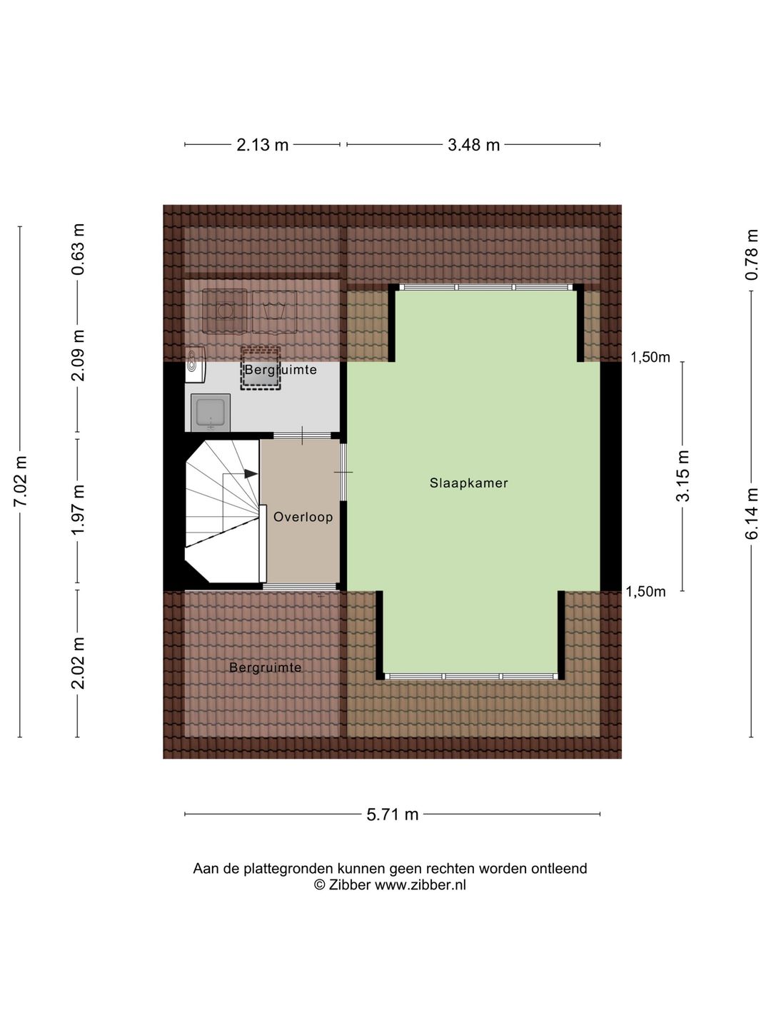 Move-in ready terraced house with four bedrooms and west-facing garden in Waalre — 7