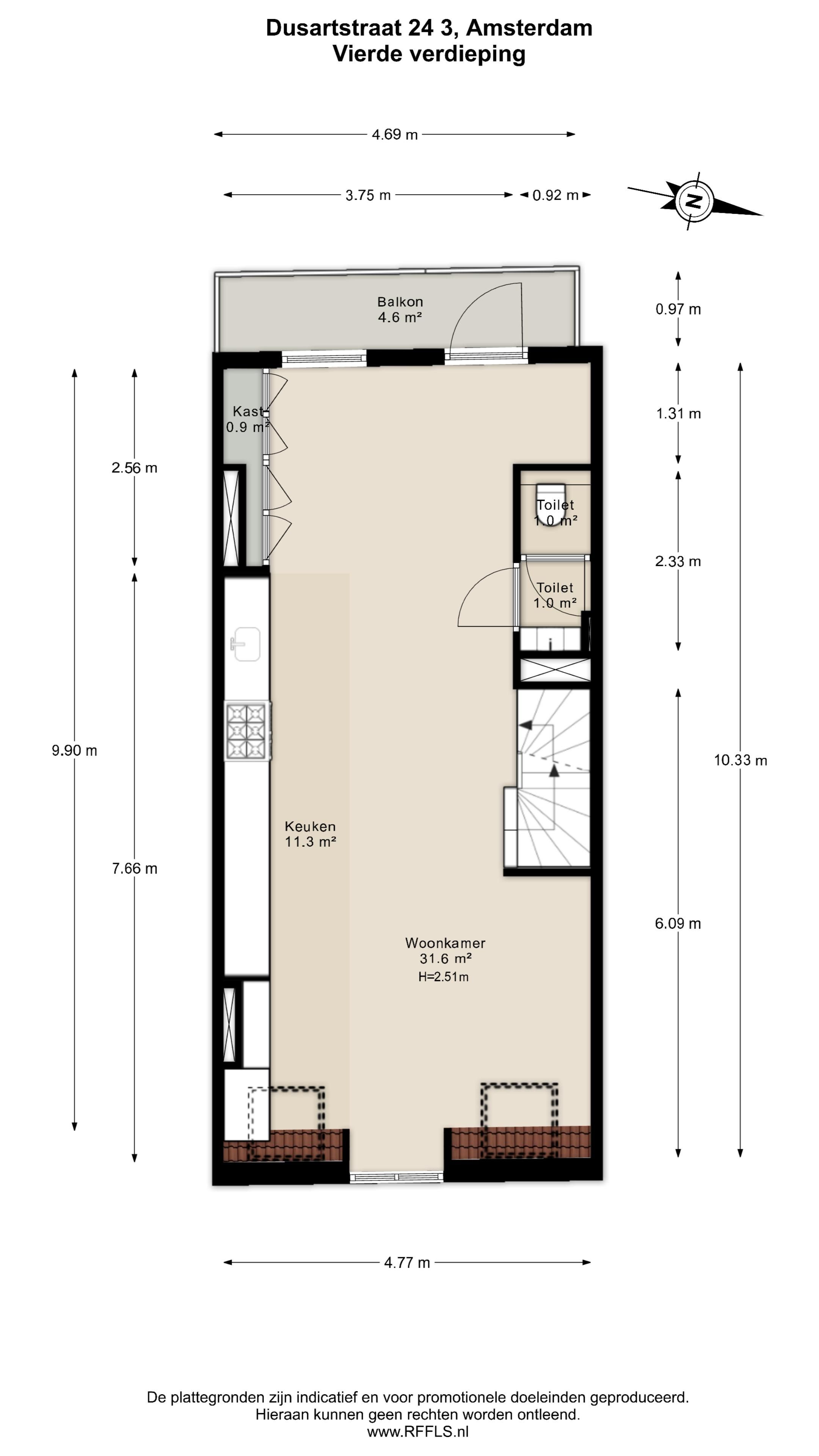 Foto 33 van Dusartstraat 24-3