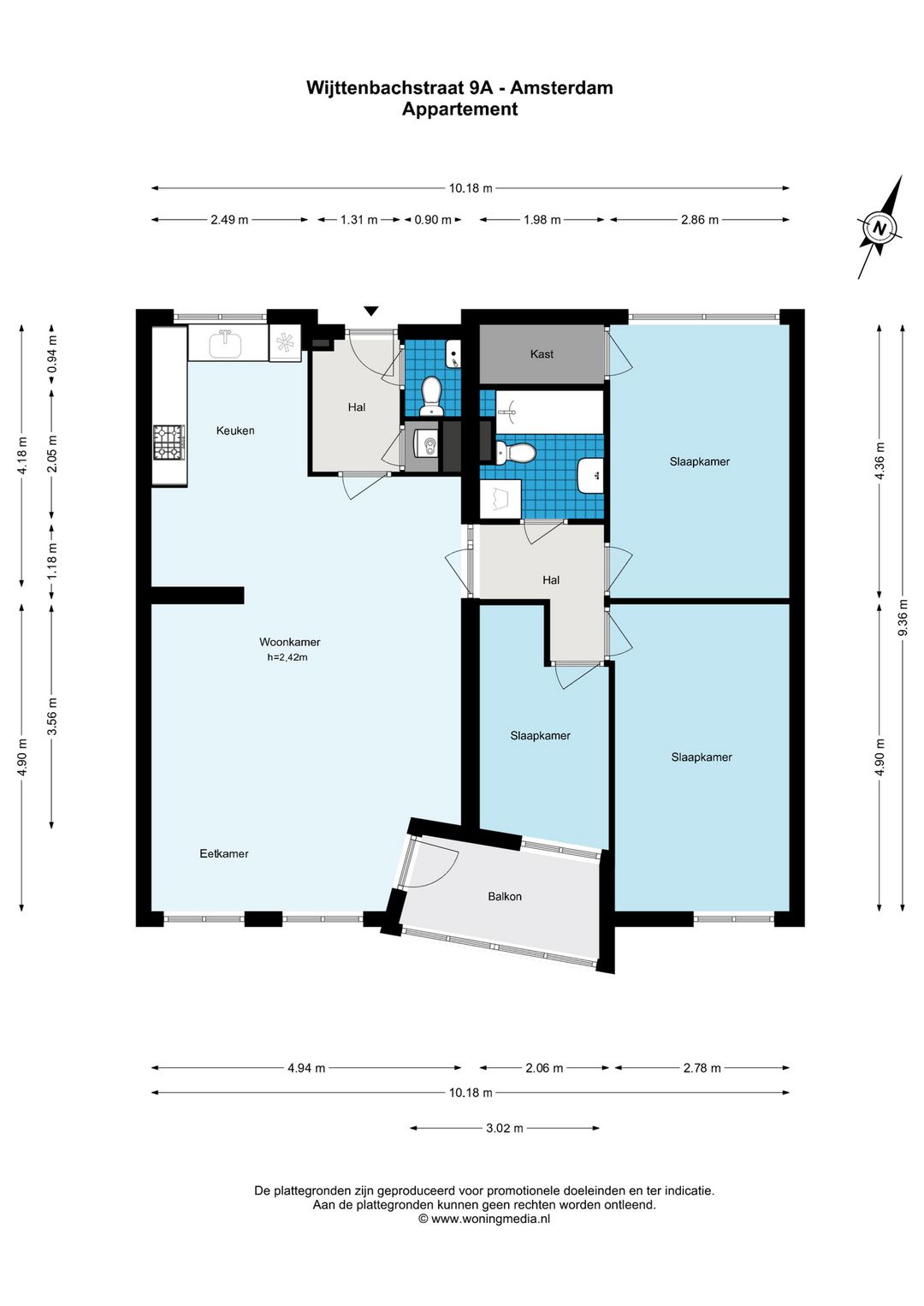 Foto 22 van Wijttenbachstraat 9-A