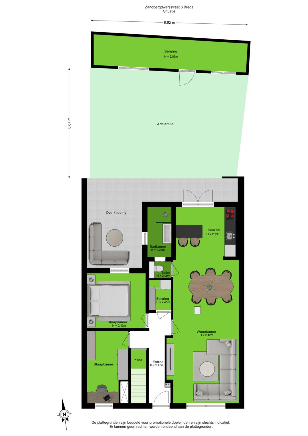 Foto 28 van Zandbergdwarsstraat 6