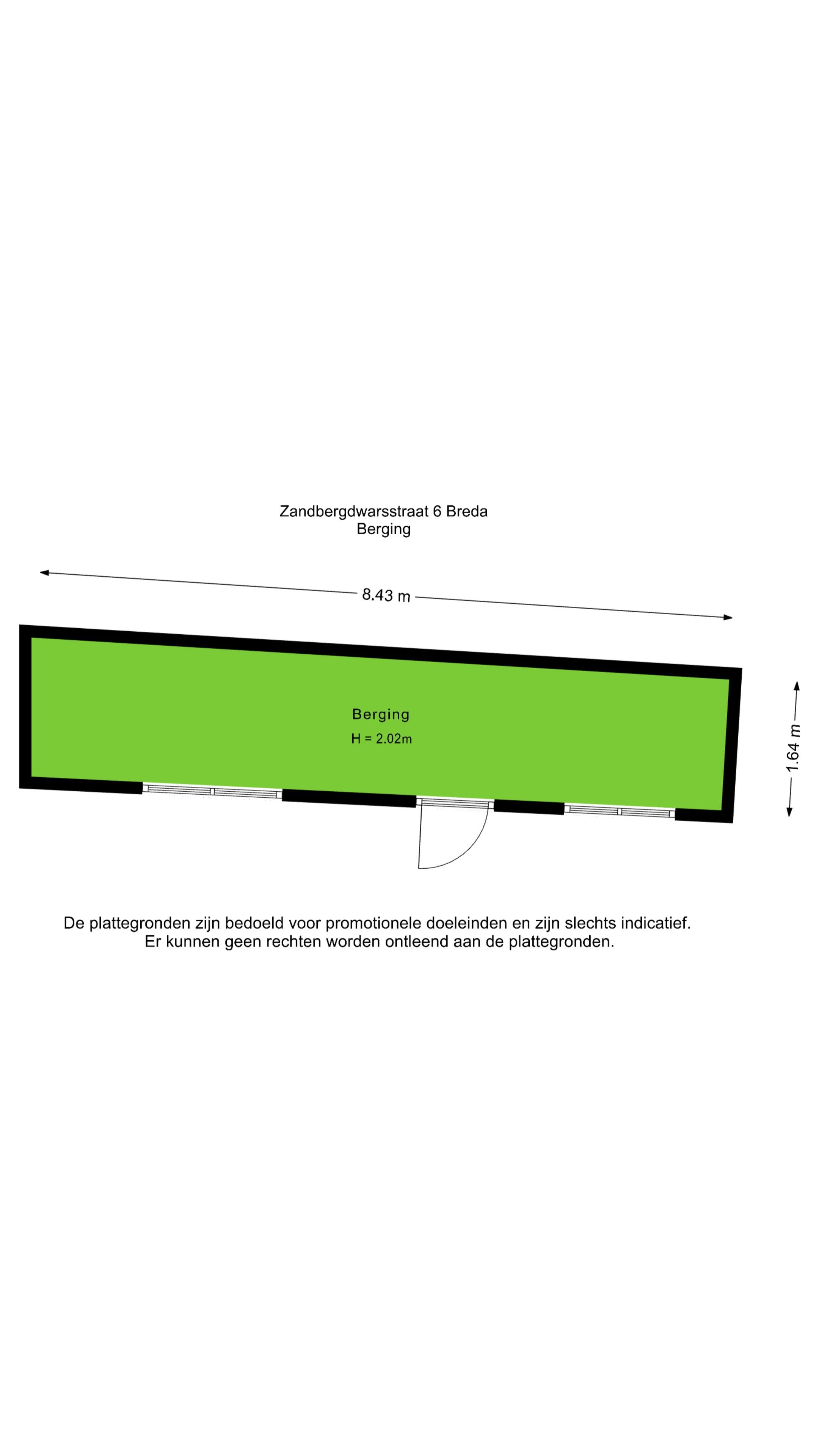 Foto 27 van Zandbergdwarsstraat 6