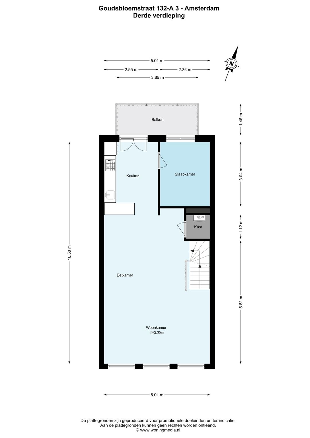 Foto 28 van Goudsbloemstraat 132-A3