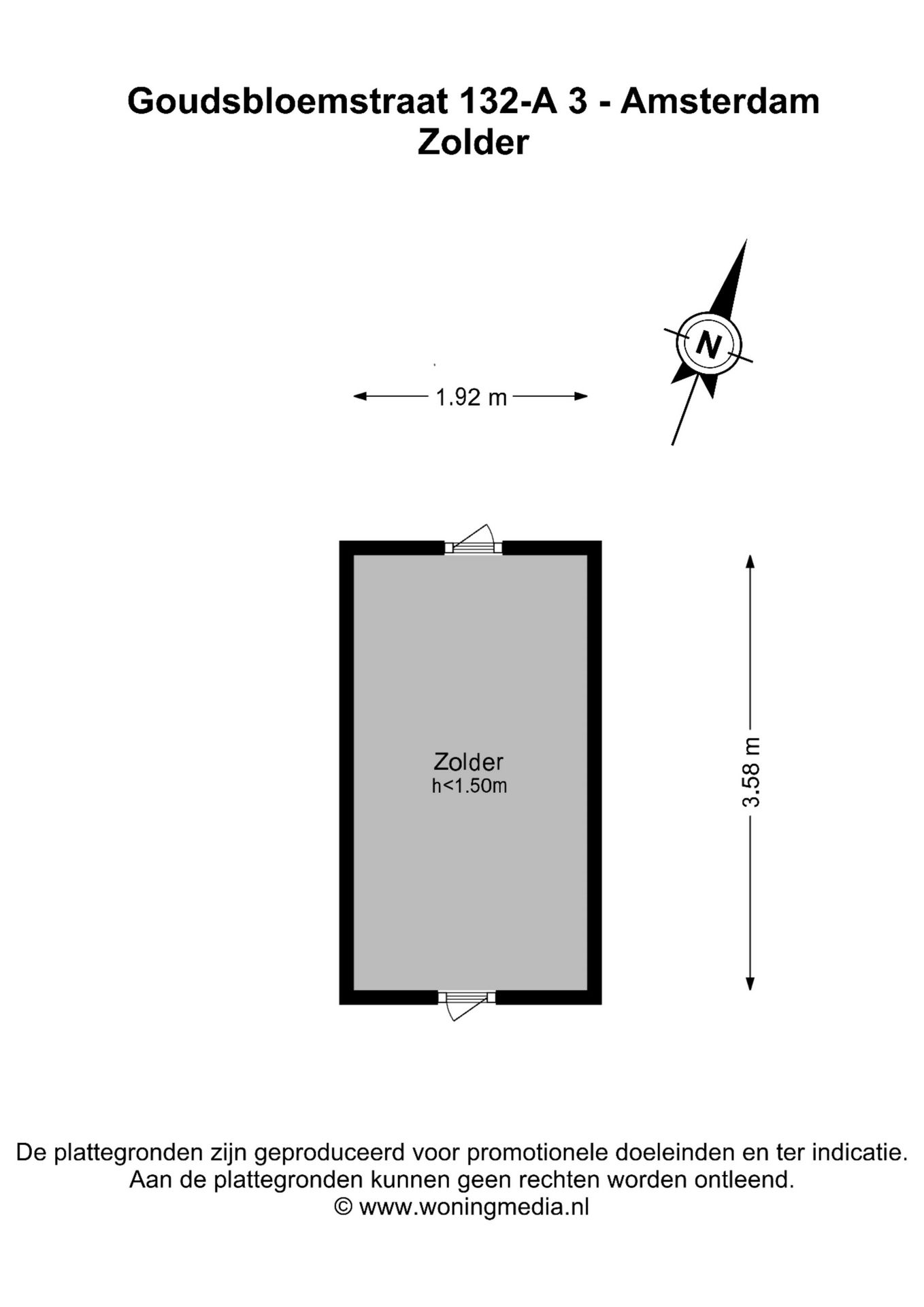 Foto 30 van Goudsbloemstraat 132-A3