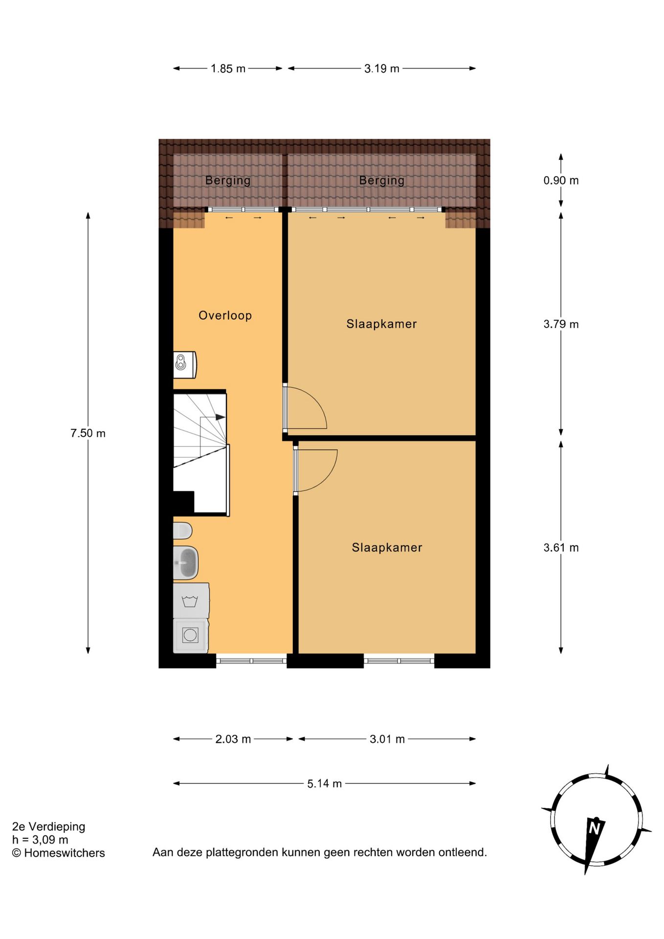 Spacious Family Home with Energy Label A in Green Tanthof-West — 49