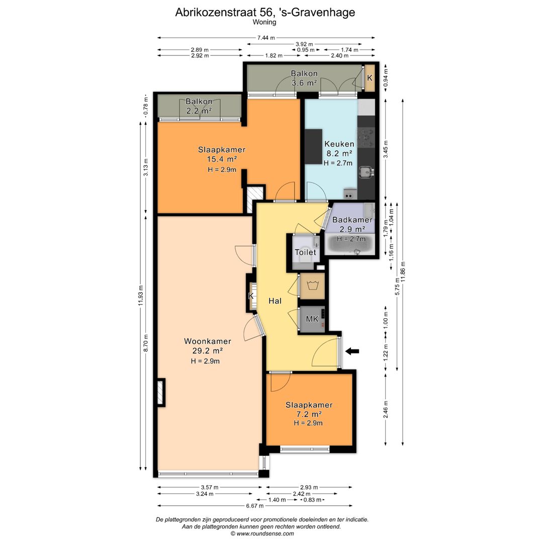 Foto 28 van Abrikozenstraat 56