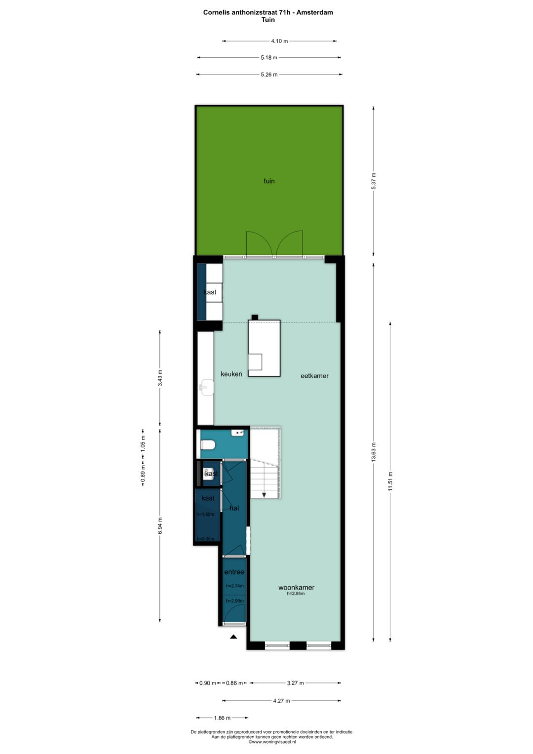 Foto 44 van Cornelis Anthoniszstraat 71-H