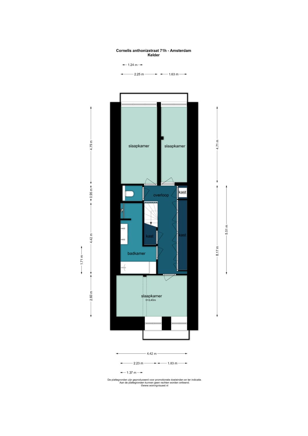 Foto 45 van Cornelis Anthoniszstraat 71-H