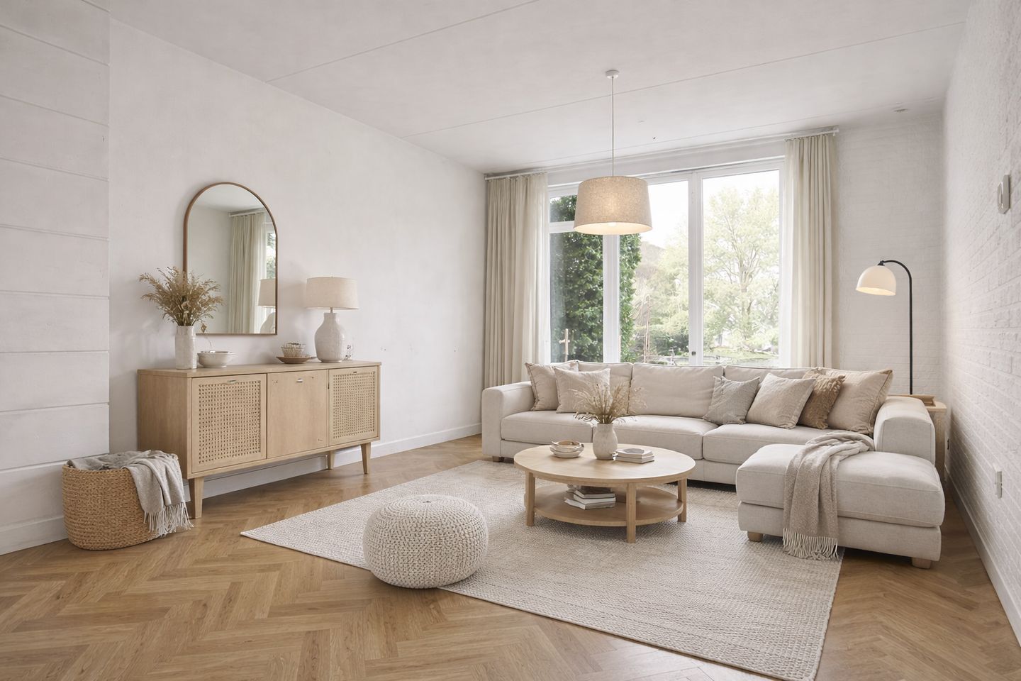 Charming 1970s Starter Home with Playful Z-Shaped Living Room — 10