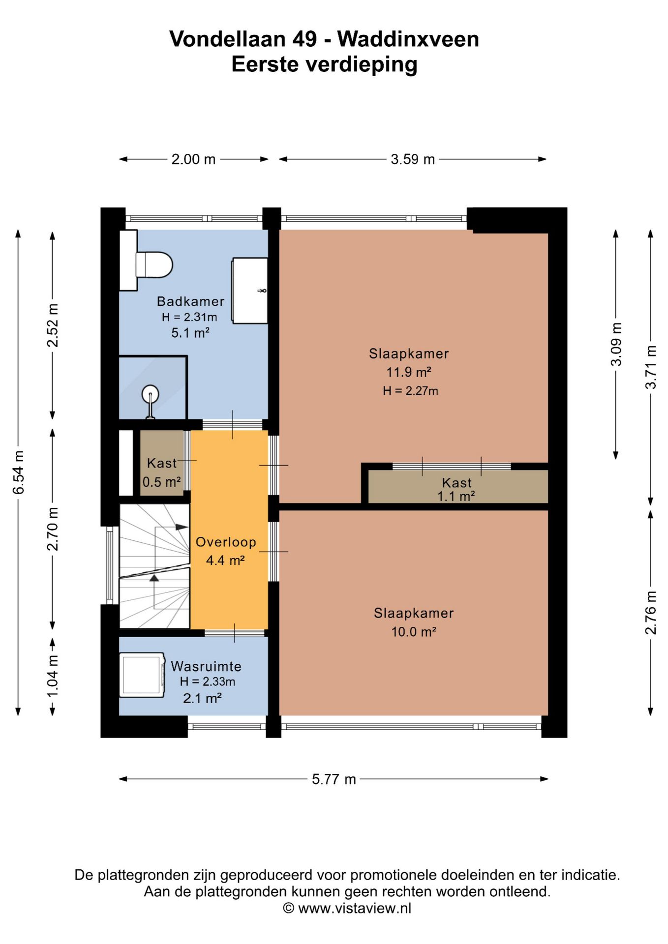 Foto 40 van Vondellaan 49