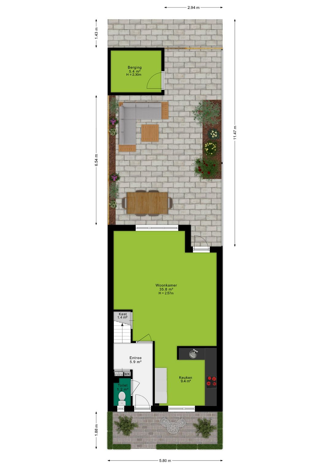 Foto 46 van Hoedekenskerkestraat 50