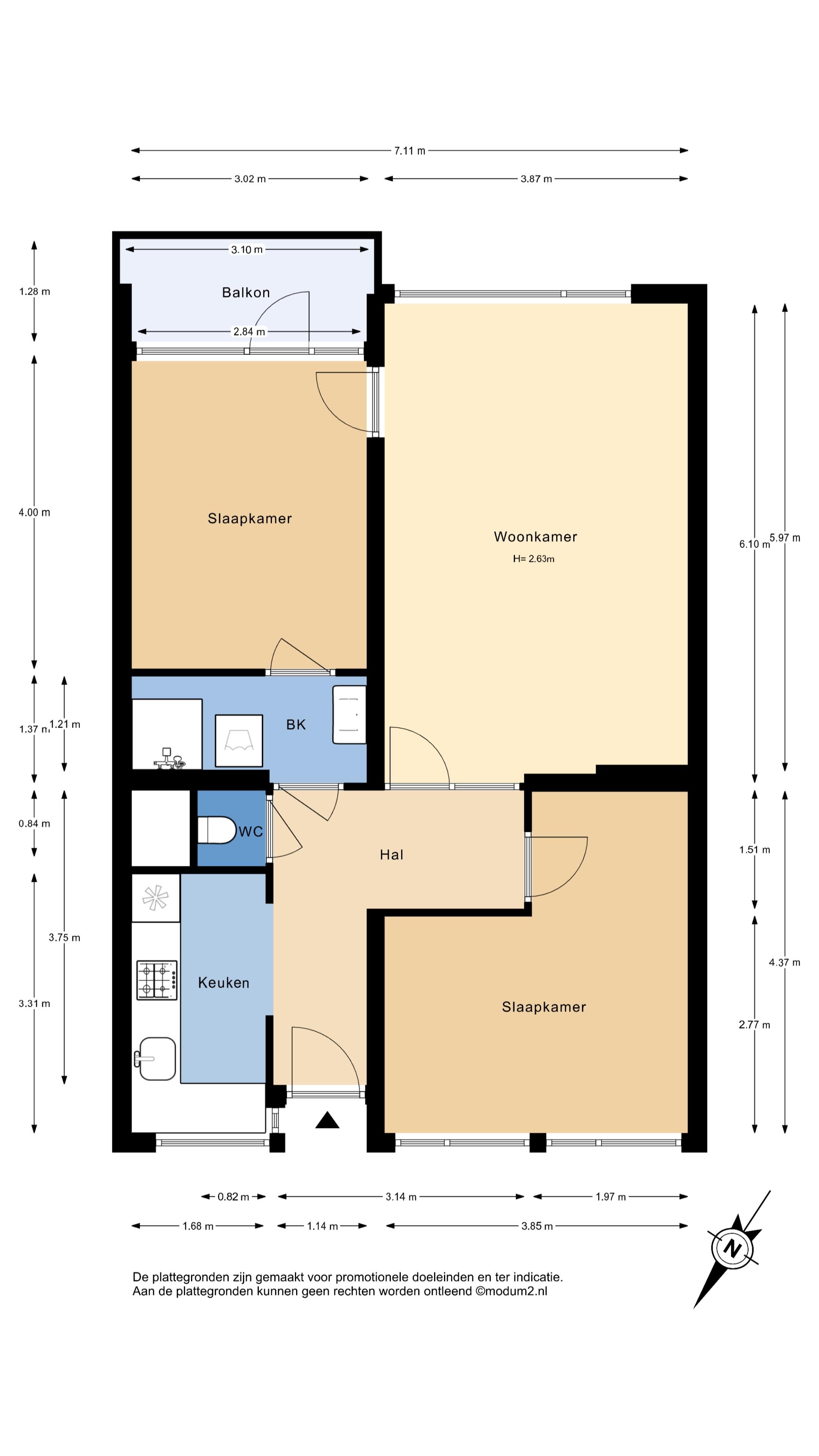 Foto 36 van Burgemeester Caan van Necklaan 586