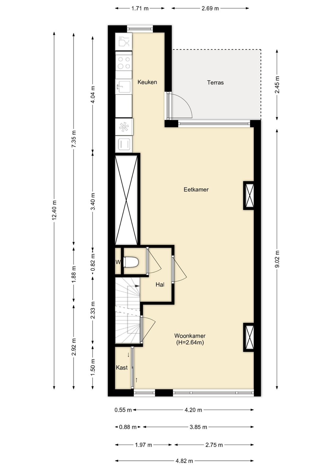 Foto 28 van J A Alberdingk Thijmstraat 18-B