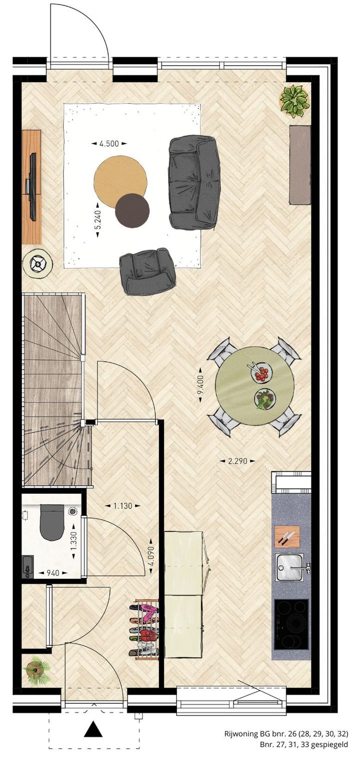 Photo 4 of Rijwoningen (Bouwnr. 28)