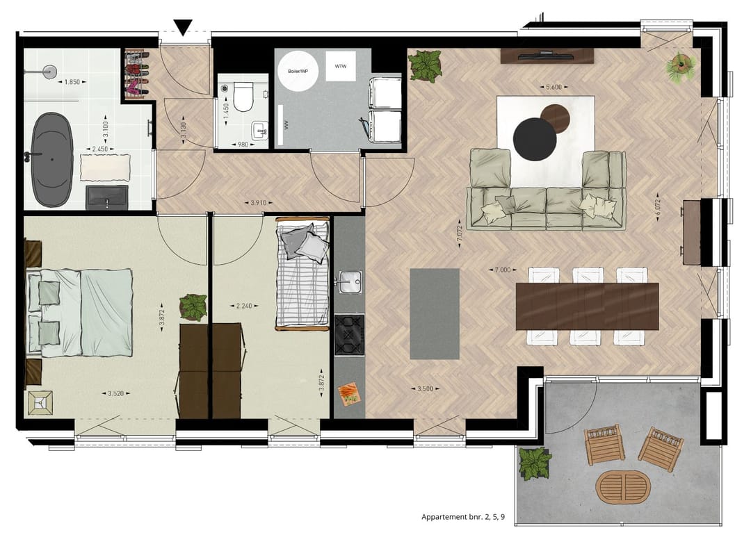 Photo 11 of Appartementen (Bouwnr. 2)