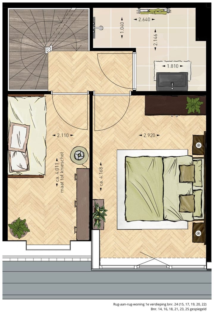 Foto 5 van Rug-aan-Rug woningen (Bouwnr. 20)
