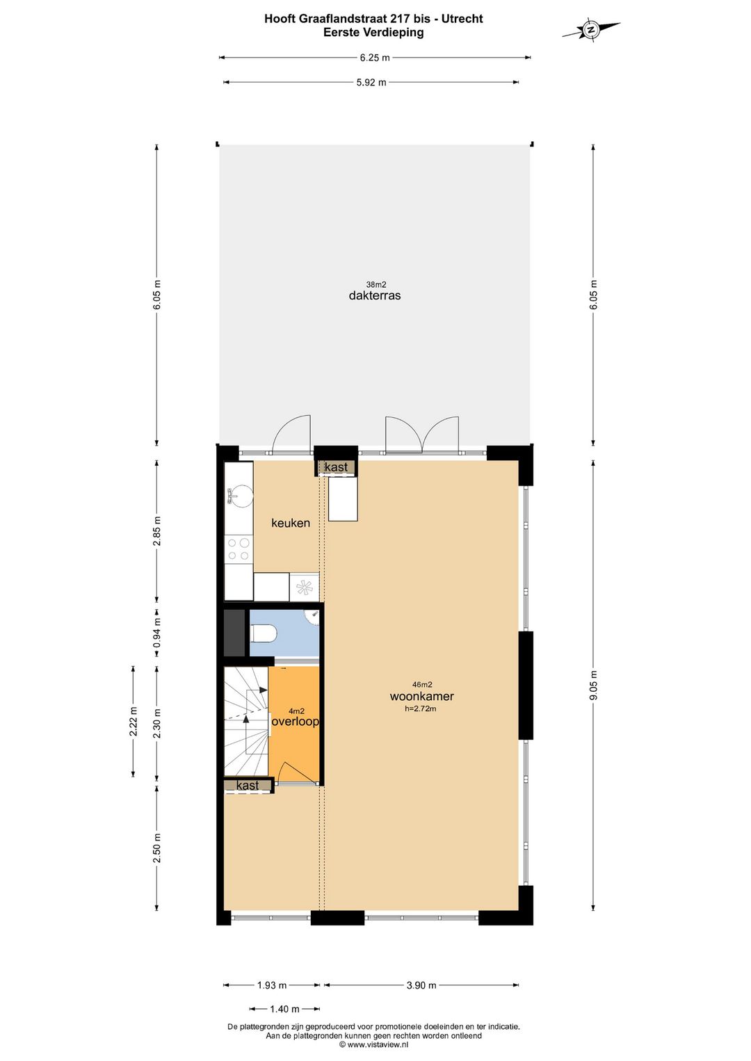 Foto 52 van Hooft Graaflandstraat 217-BS