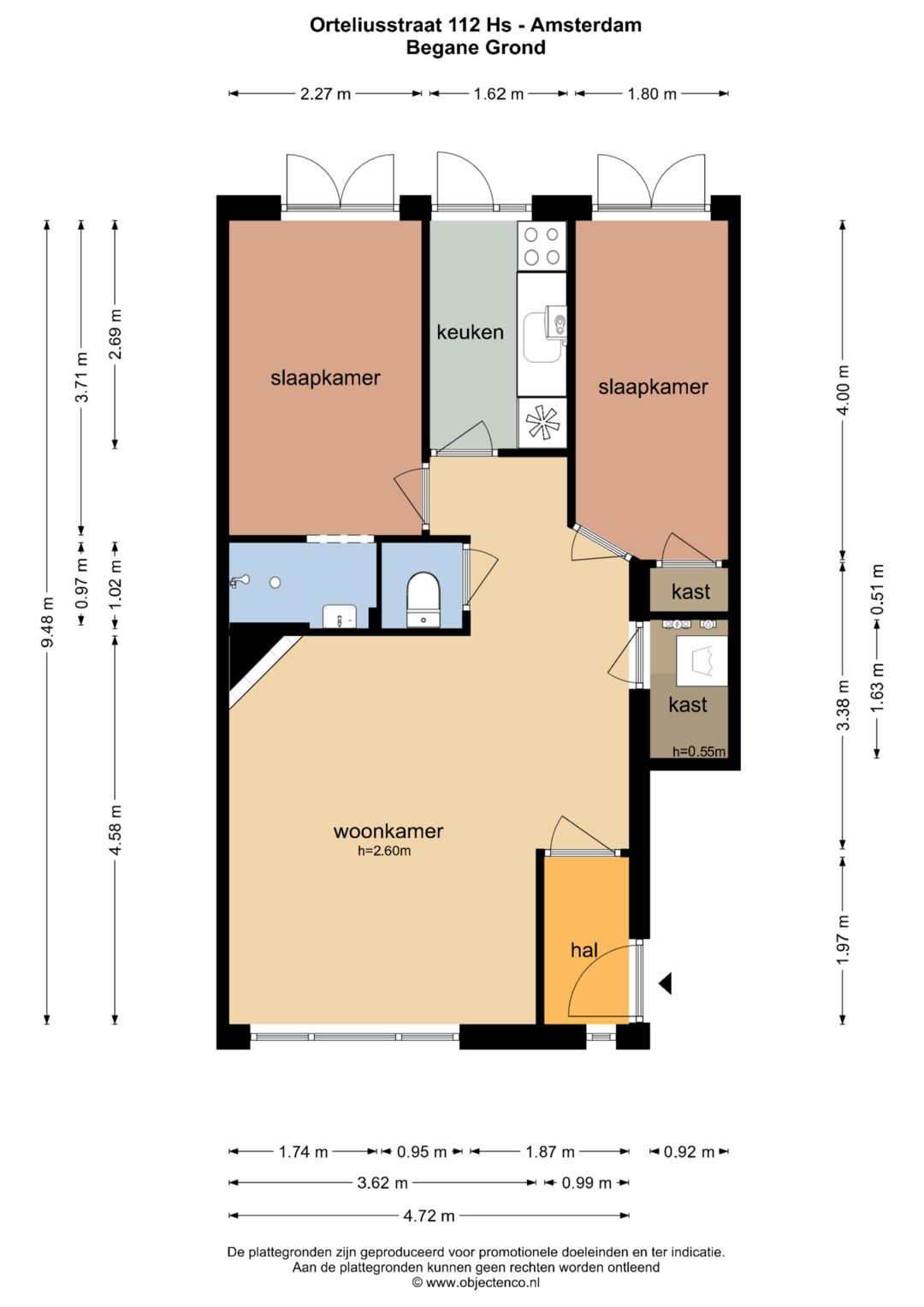 Photo 30 of Orteliusstraat 112-H
