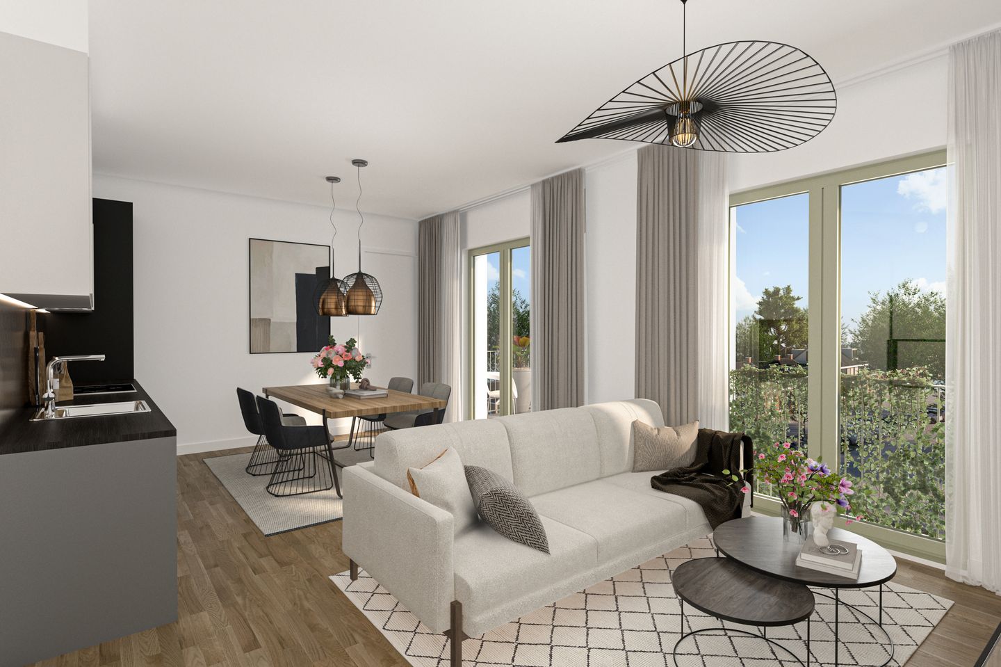 Foto 5 van Blok E (Bouwnr. 7)