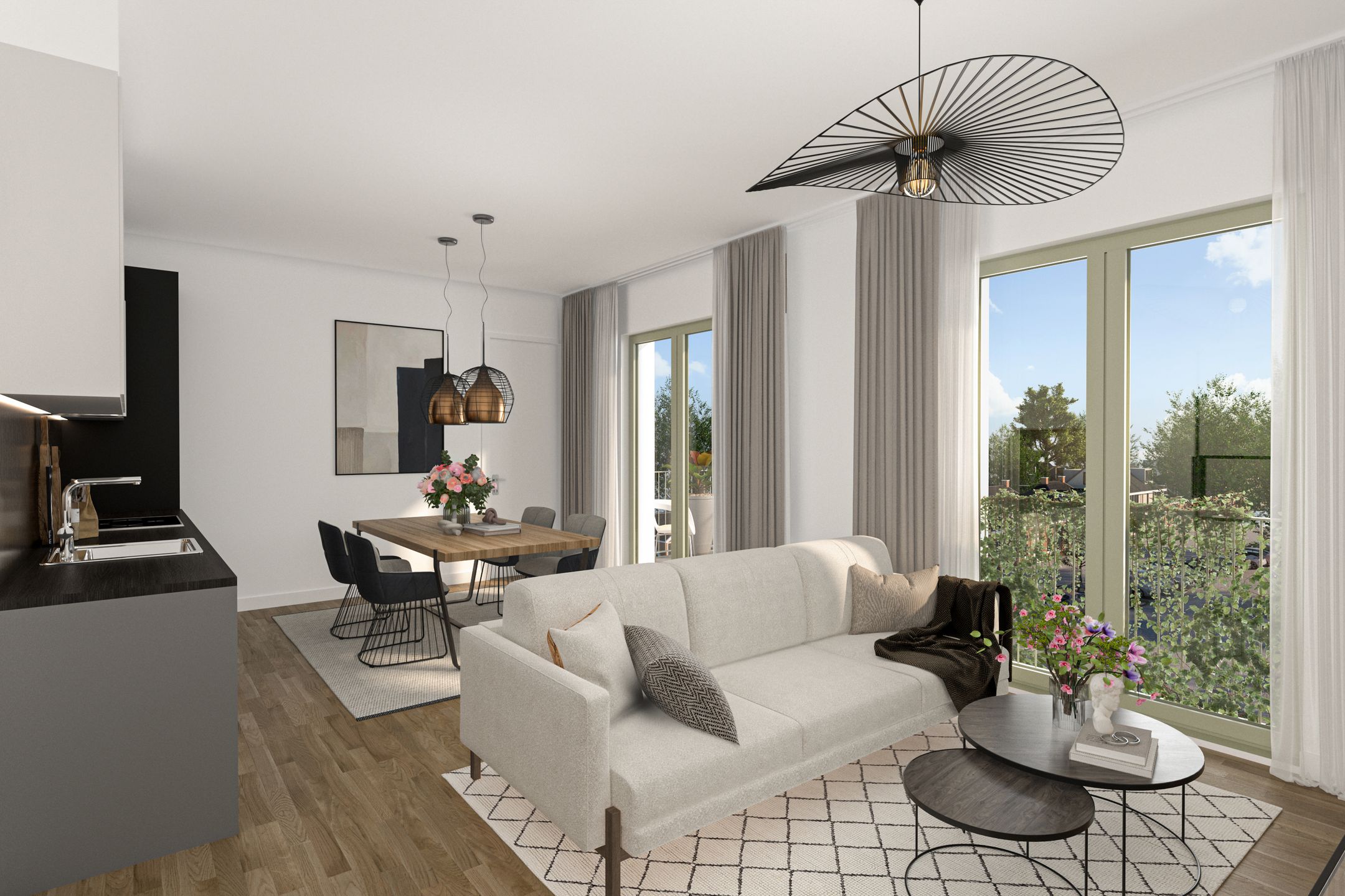 Foto 3 van Blok E (Bouwnr. 8)