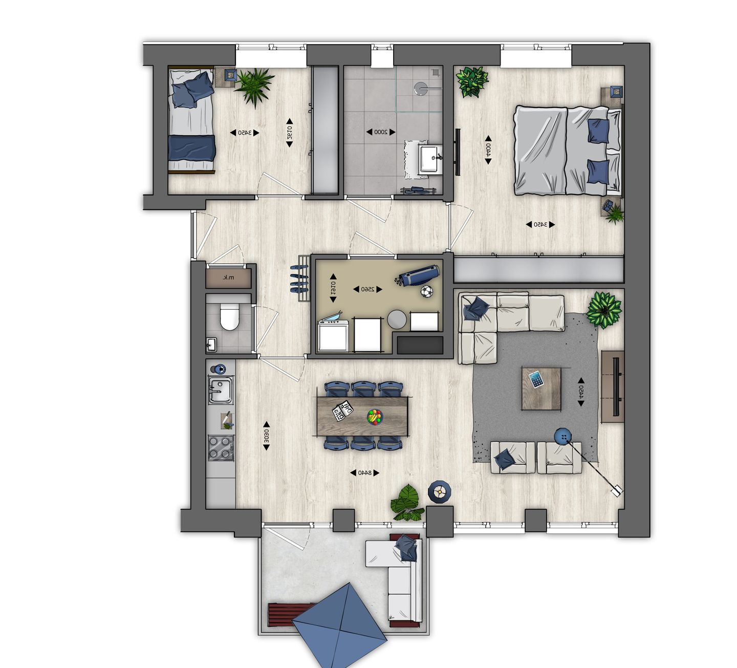 Foto 10 van Mierloseweg 34-J