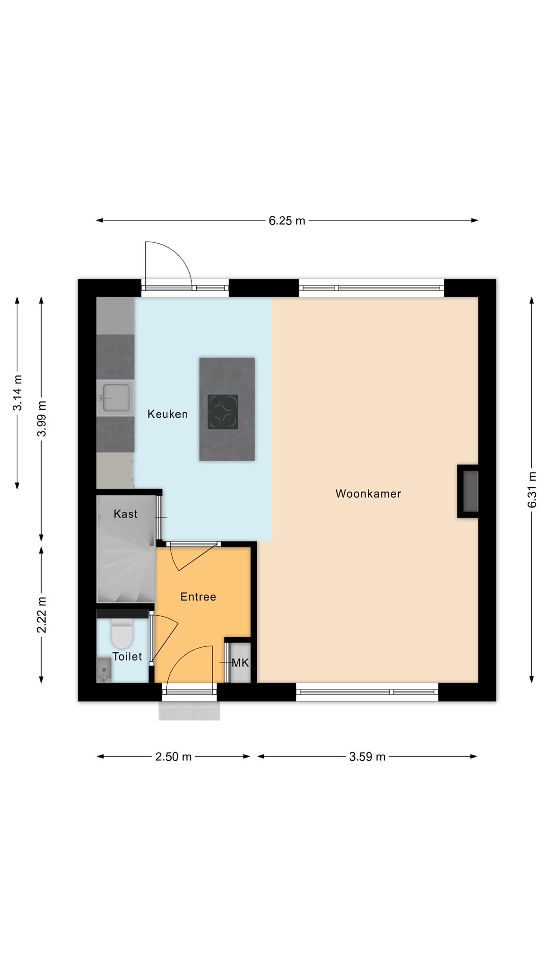Fully Renovated Semi-Detached Home with South-West Garden and Energy Label A — 38