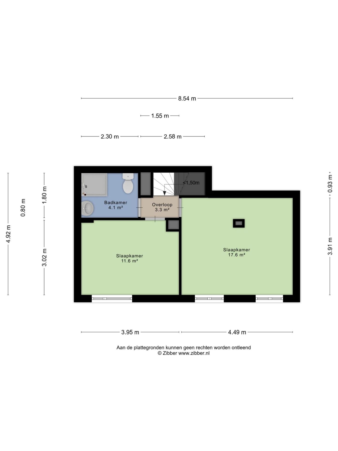 Spacious 4-room apartment with garden in Rotterdam Overschie — 34