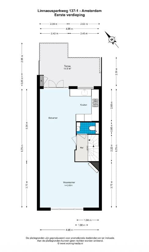 Foto 45 van Linnaeusparkweg 137