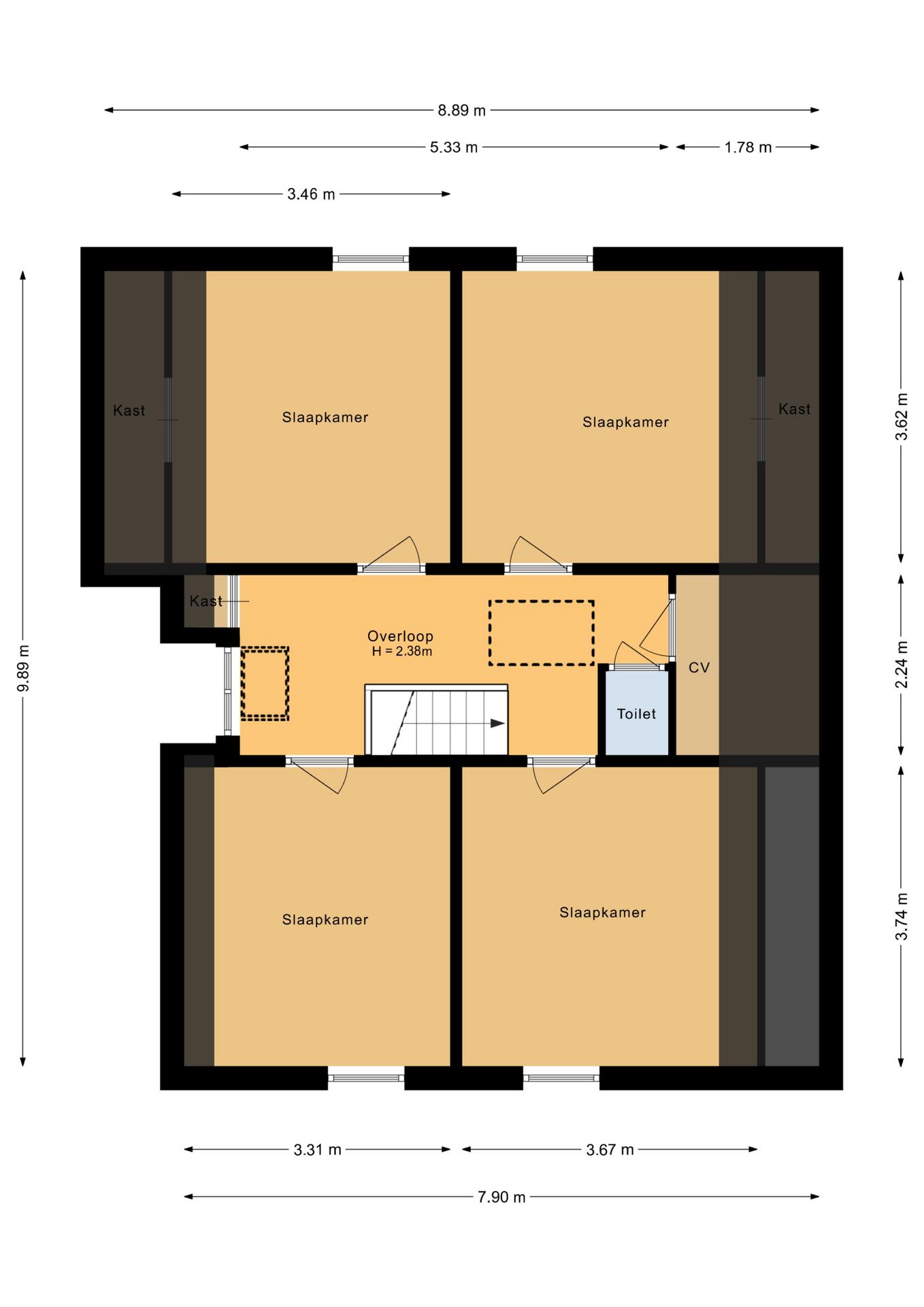 Foto 35 van Knoevenoordstraat 2