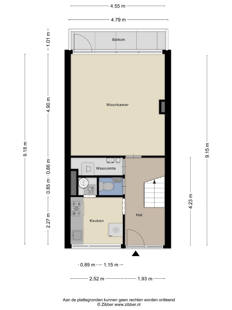 Spacious Maisonnette with Four Bedrooms and Free View in De Schutskamp — 38