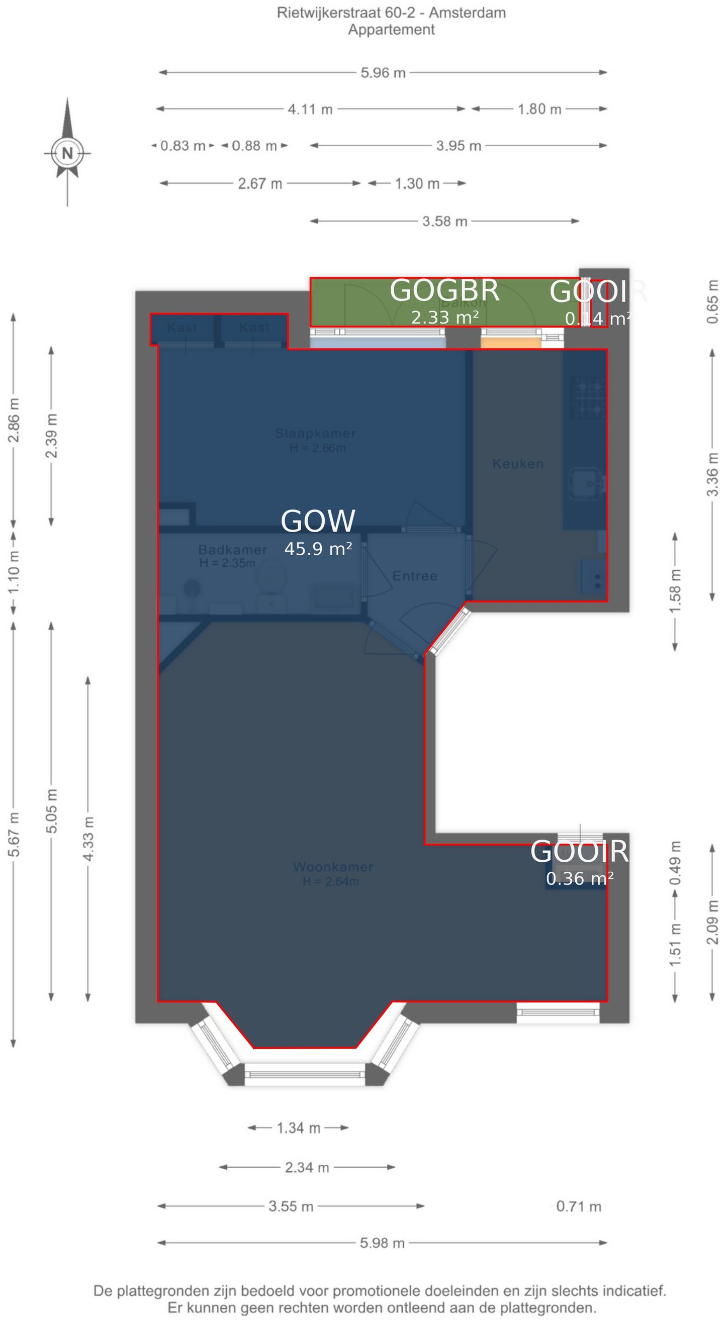 Foto 19 van Rietwijkerstraat 60-2