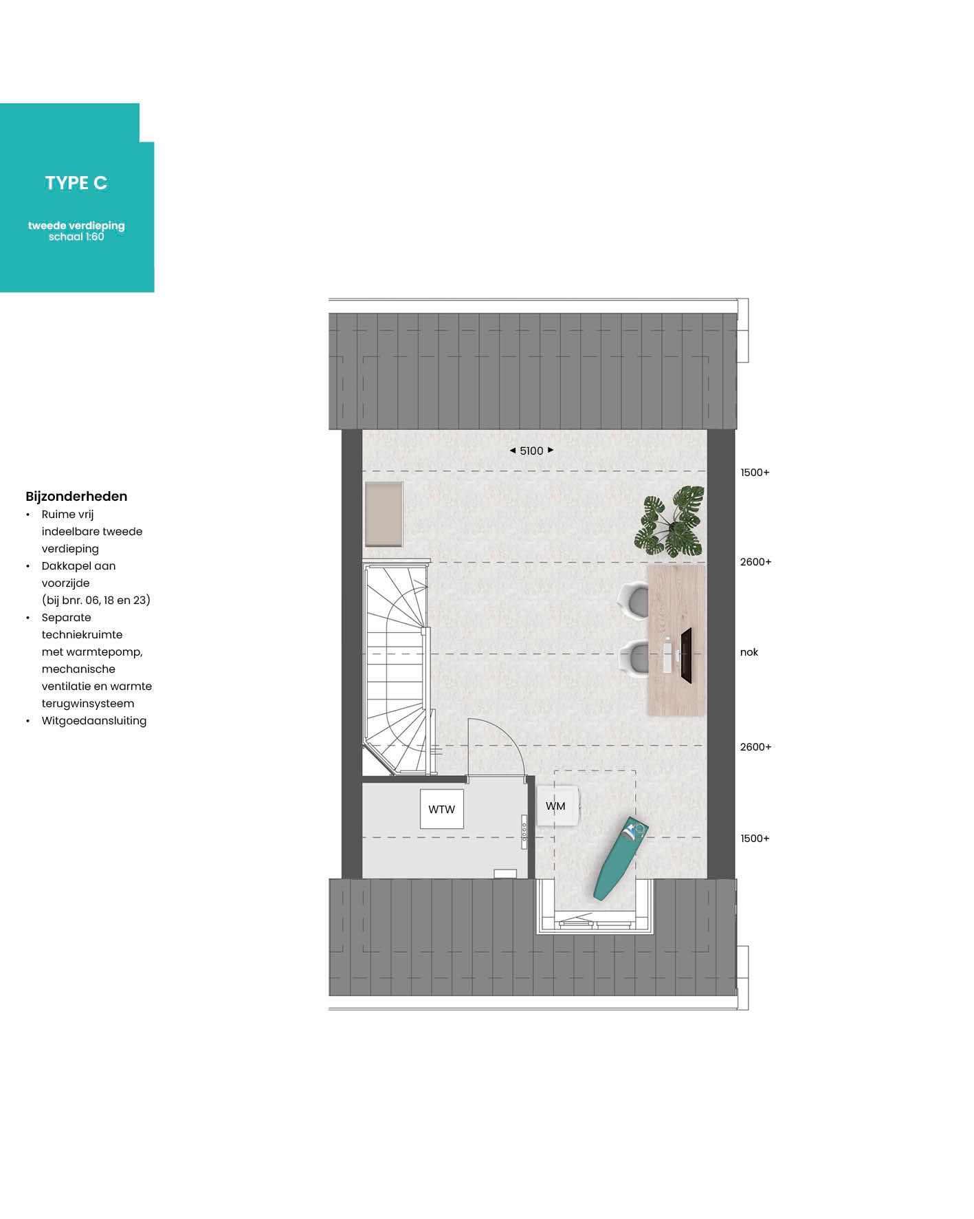 Foto 19 van De Grote Bottel - hoek type C kavel 31