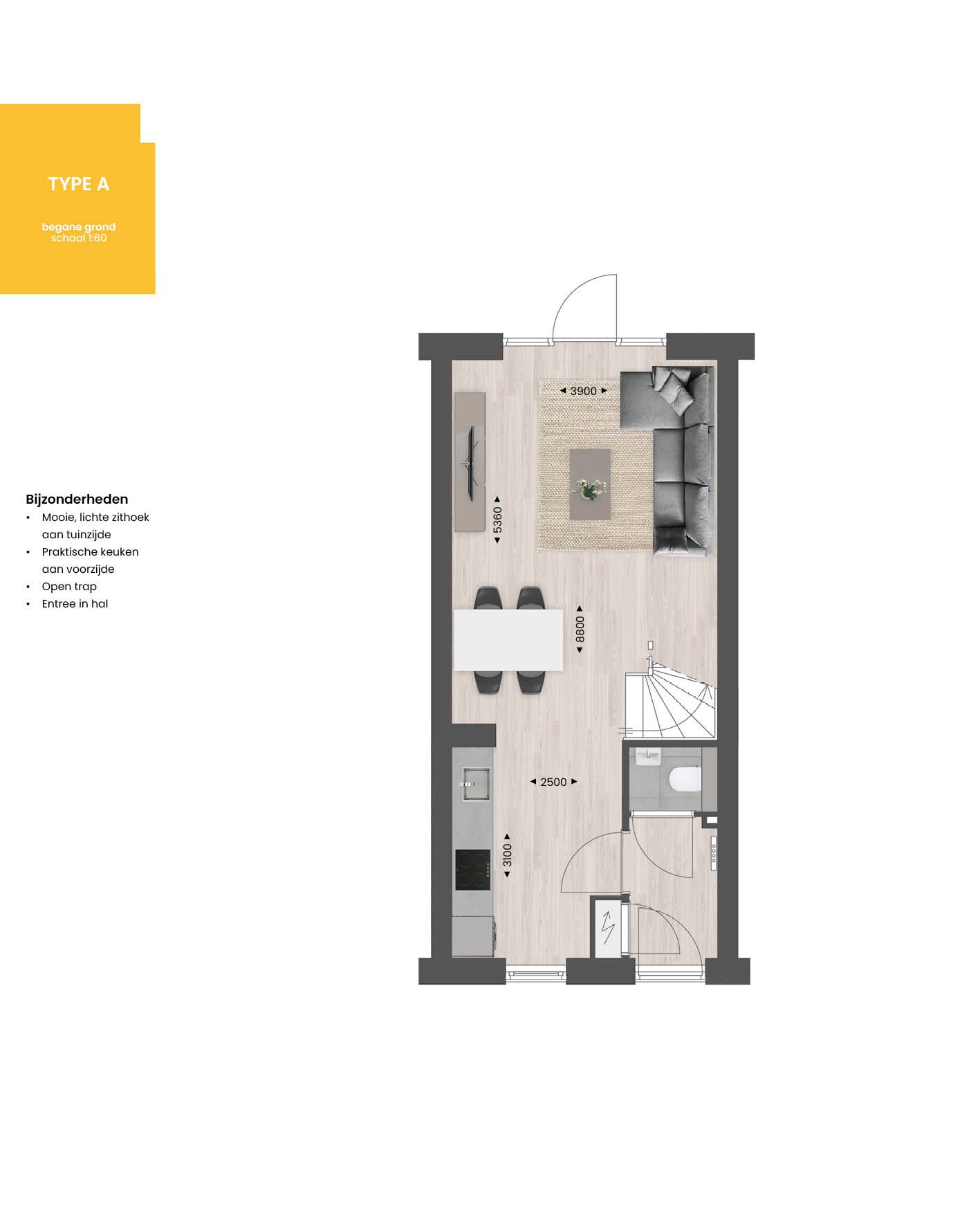 Foto 9 van De Grote Bottel - tussen type A kavel 3