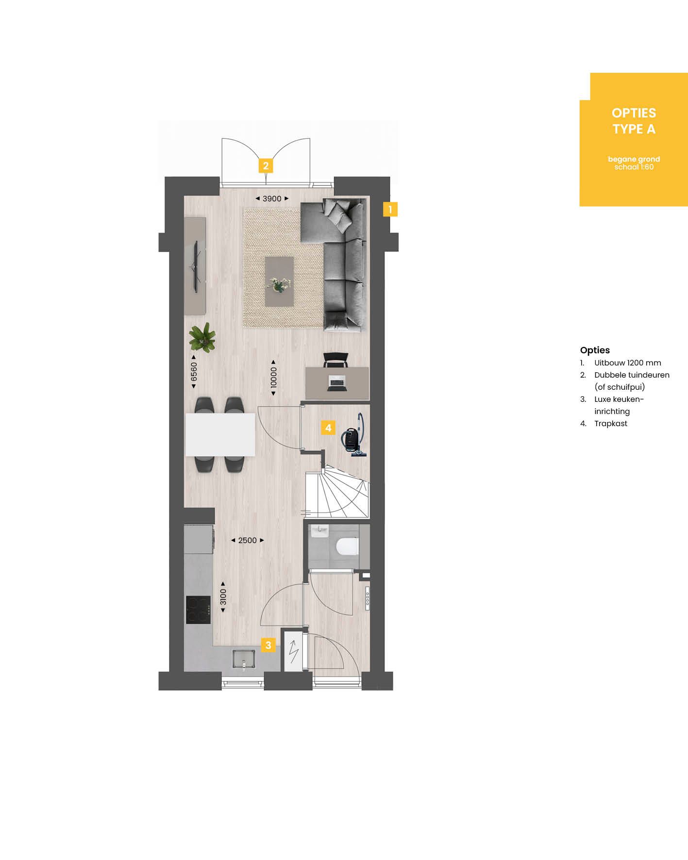 Foto 10 van De Grote Bottel - tussen type A kavel 3