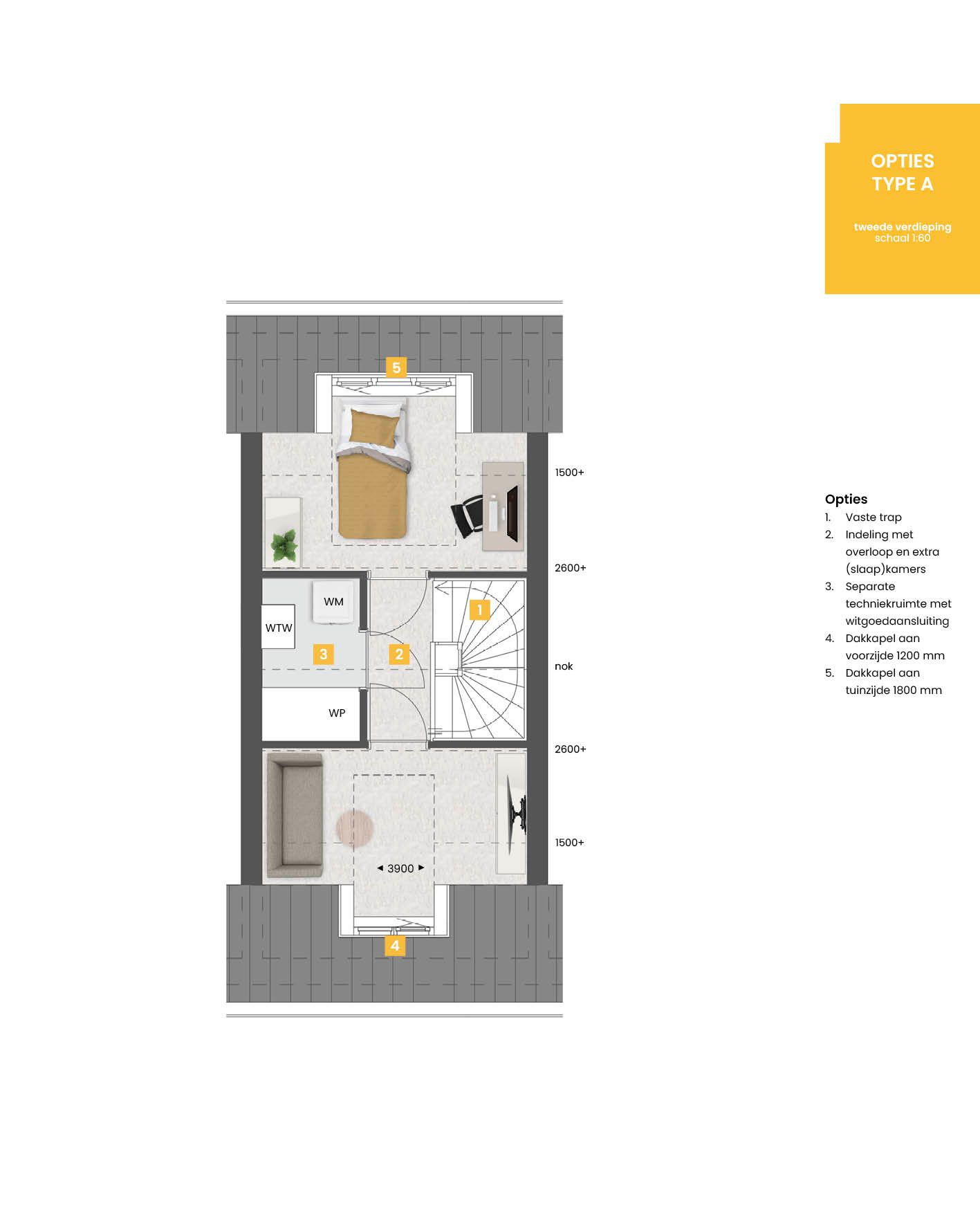 Foto 14 van De Grote Bottel - tussen type A kavel 3