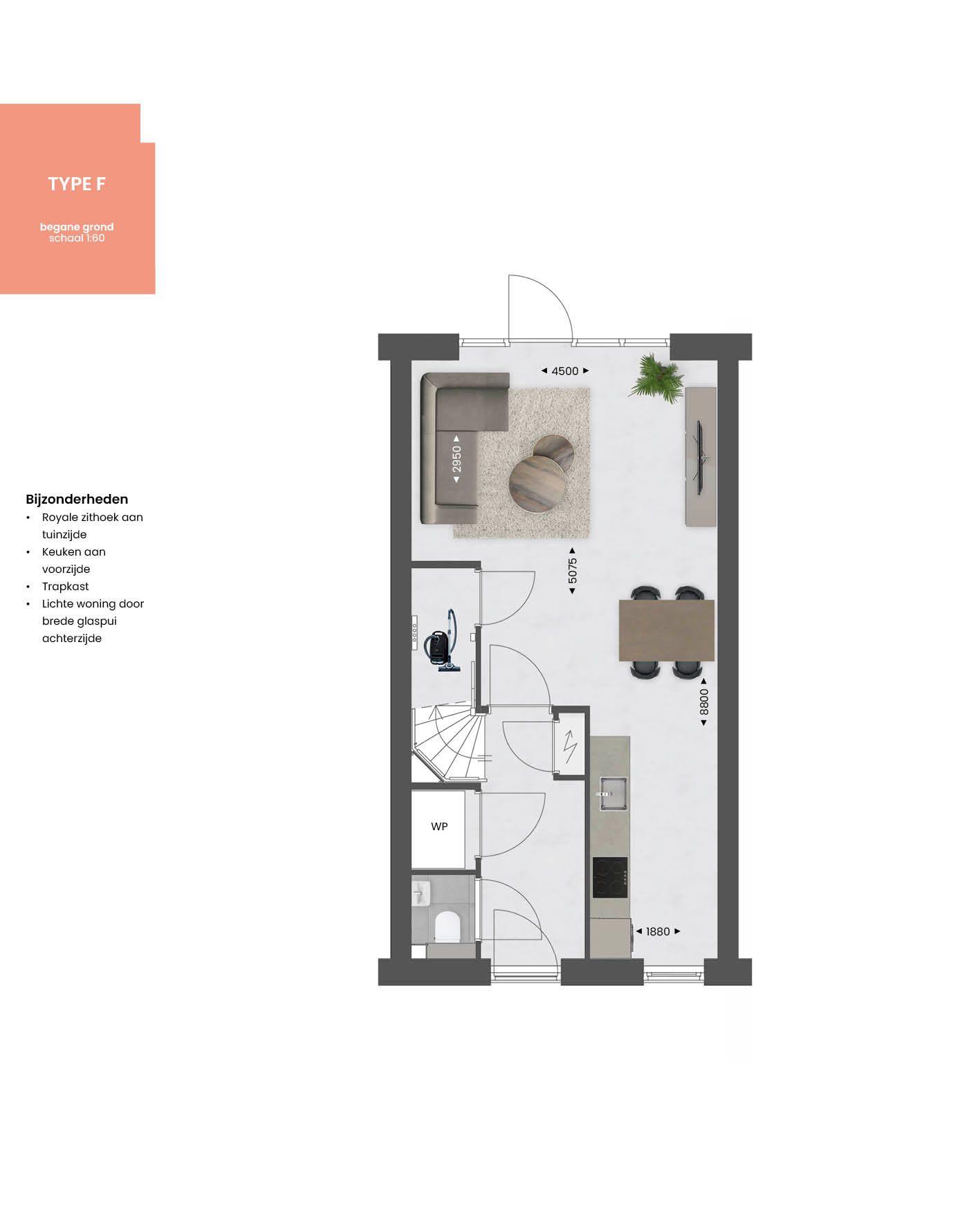 Foto 15 van De Grote Bottel - tussen type F kavel 22