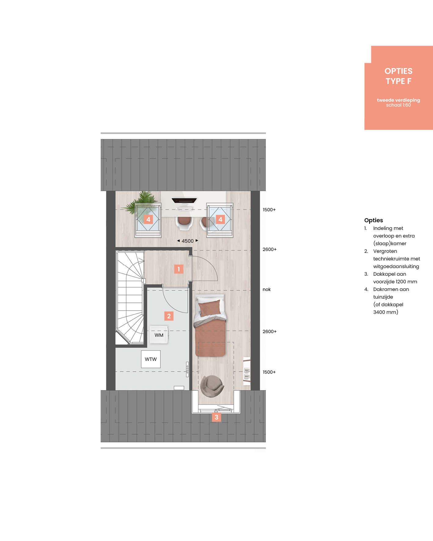 Foto 20 van De Grote Bottel - tussen type F kavel 33