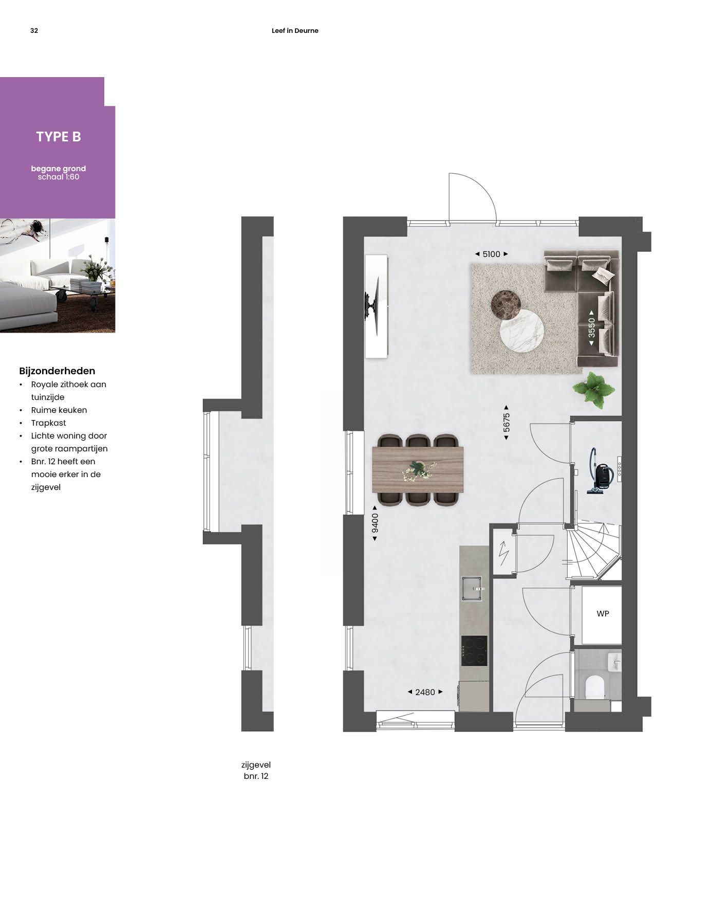 Foto 15 van De Grote Bottel - hoek type B kavel 35