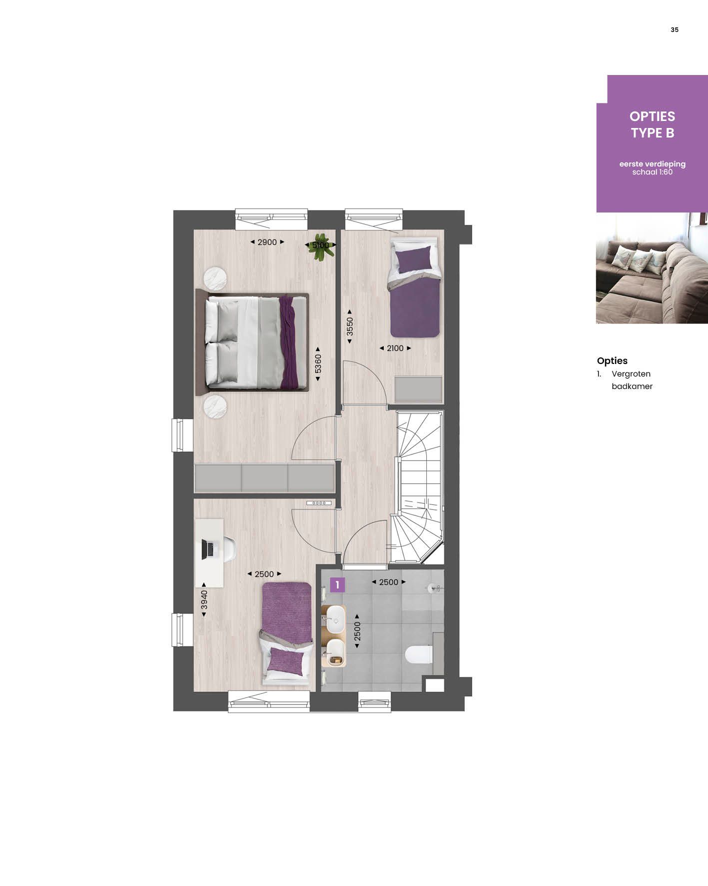 Foto 18 van De Grote Bottel - hoek type B kavel 35